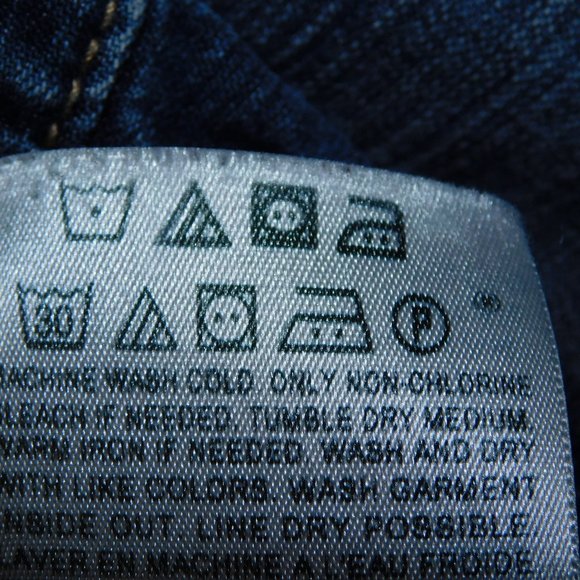 DENIZEN from Levi's Womens 6 Blue Denim Shorts  4" inseam High 8" Rise - Picture 4 of 11